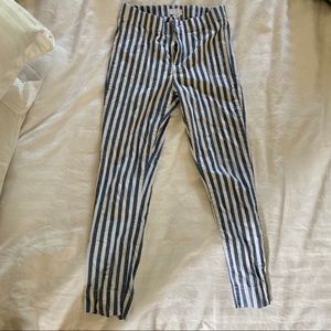 tillys linen stripped pants